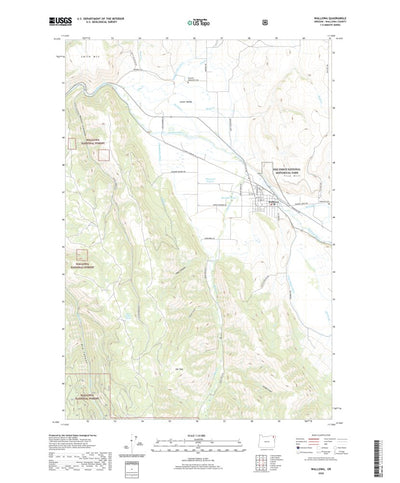 Wallowa, OR (2020, 24000-Scale) Preview 1