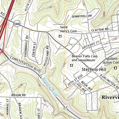 Beaver Falls, PA (2019, 24000-Scale) Preview 3