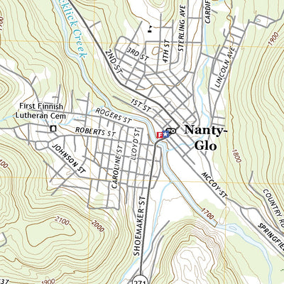 Nanty Glo, PA (2019, 24000-Scale) Preview 3