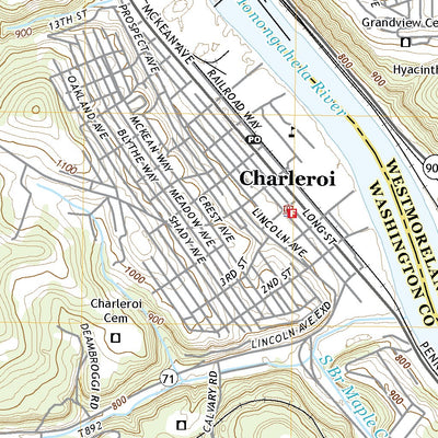 Monongahela, PA (2019, 24000-Scale) Preview 3