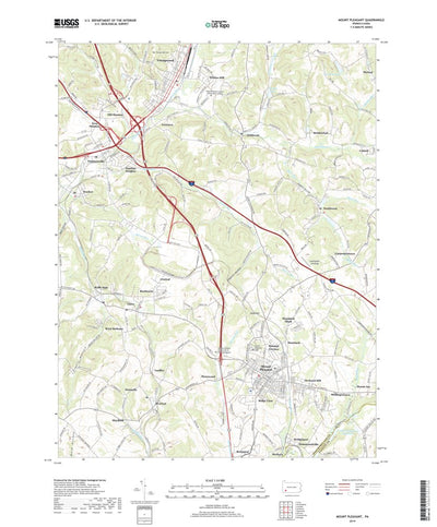 Mount Pleasant, PA (2019, 24000-Scale) Preview 1