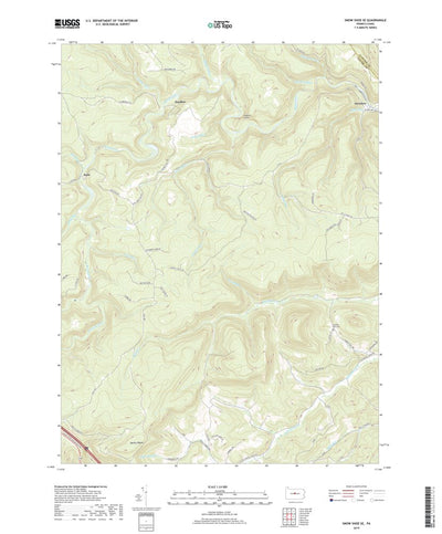 Snow Shoe SE, PA (2019, 24000-Scale) Preview 1