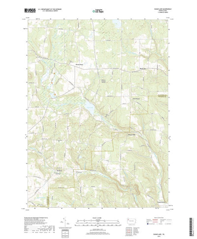 Sugar Lake, PA (2019, 24000-Scale) Preview 1