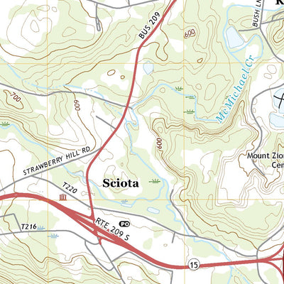 Saylorsburg, PA (2019, 24000-Scale) Preview 2