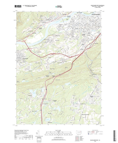 Wilkes-Barre West, PA (2019, 24000-Scale) Preview 1