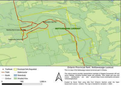 Ontario Nature Reserve: Nottawasaga Lookout