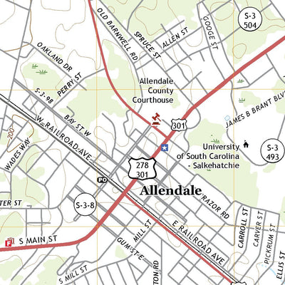 Allendale, SC (2020, 24000-Scale) Preview 3