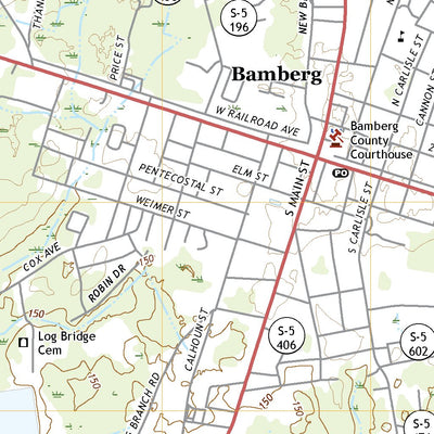 Bamberg, SC (2020, 24000-Scale) Preview 3