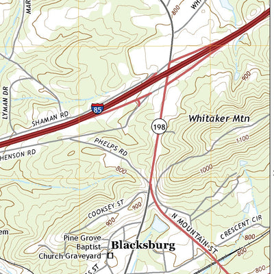 Blacksburg North, SC (2020, 24000-Scale) Preview 3