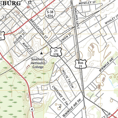 Orangeburg South, SC (2020, 24000-Scale) Preview 3