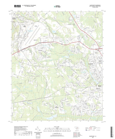 Sumter West, SC (2020, 24000-Scale) Preview 1