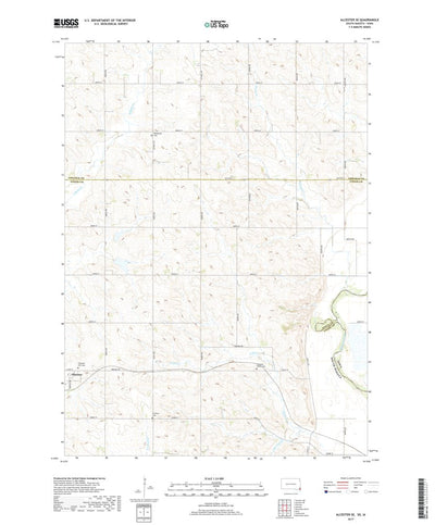 Alcester SE, SD (2017, 24000-Scale) Preview 1