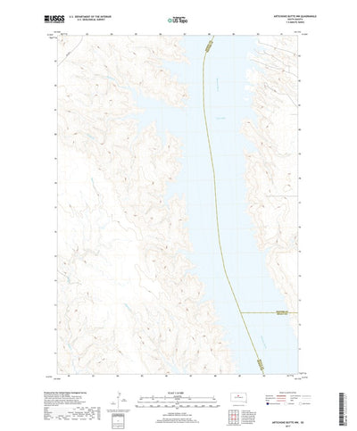 Artichoke Butte NW, SD (2017, 24000-Scale) Preview 1