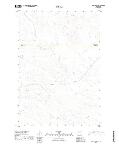 Alkali Creek East, SD (2017, 24000-Scale) Preview 1