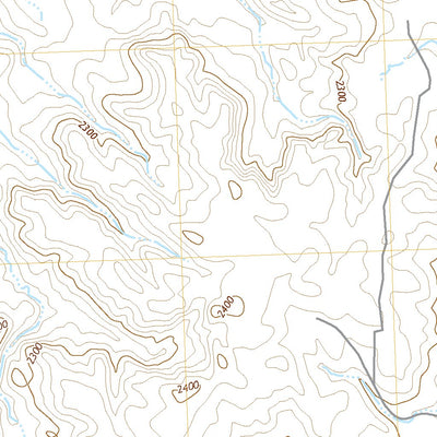 Black Horse Butte NE, SD (2017, 24000-Scale) Preview 3