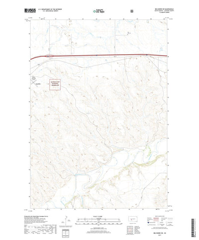 Belvidere SW, SD (2017, 24000-Scale) Preview 1