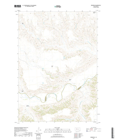 Bridger SE, SD (2017, 24000-Scale) Preview 1