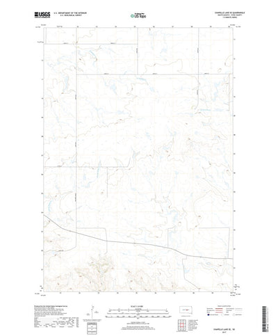 Chapelle Lake SE, SD (2017, 24000-Scale) Preview 1