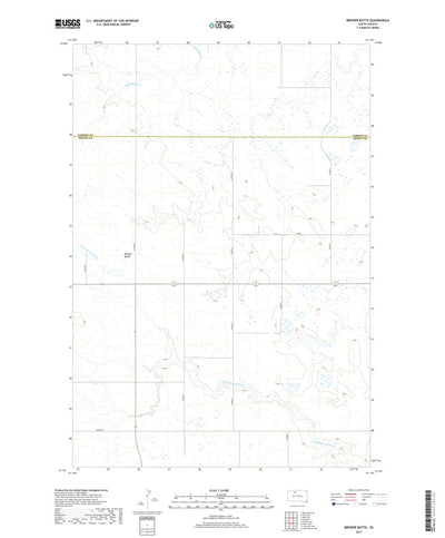 Brewer Butte, SD (2017, 24000-Scale) Preview 1