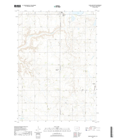Clear Lake South, SD (2017, 24000-Scale) Preview 1
