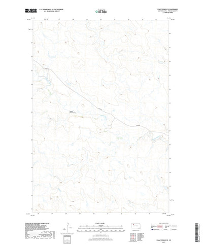 Coal Springs SE, SD (2017, 24000-Scale) Preview 1