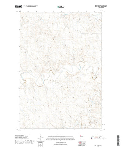 Deep Creek NE, SD (2017, 24000-Scale) Preview 1