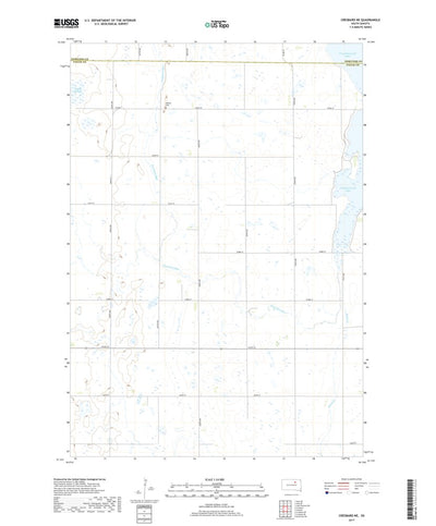 Cresbard NE, SD (2017, 24000-Scale) Preview 1