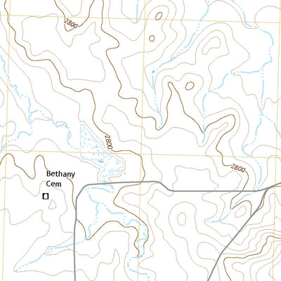 Cow Butte SE, SD (2017, 24000-Scale) Preview 2