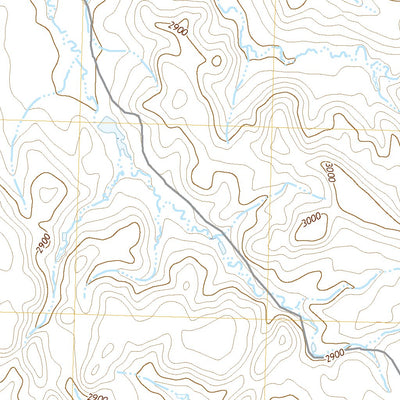Cow Butte SE, SD (2017, 24000-Scale) Preview 3