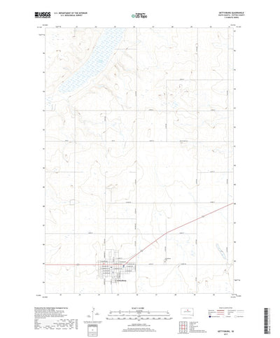 Gettysburg, SD (2017, 24000-Scale) Preview 1