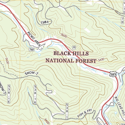 Deadwood South, SD (2017, 24000-Scale) Preview 2