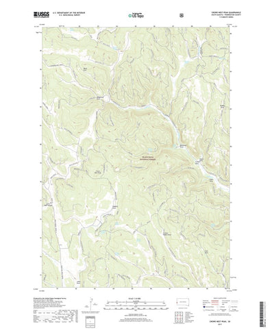 Crows Nest Peak, SD (2017, 24000-Scale) Preview 1
