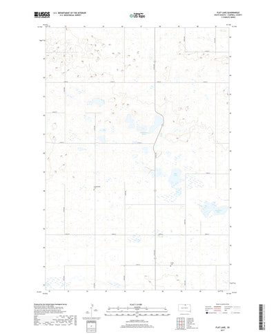 Flat Lake, SD (2017, 24000-Scale) Preview 1