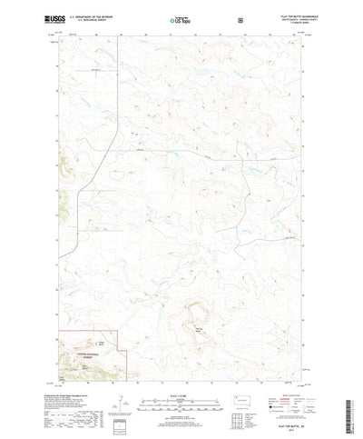 Flat Top Butte, SD (2017, 24000-Scale) Preview 1