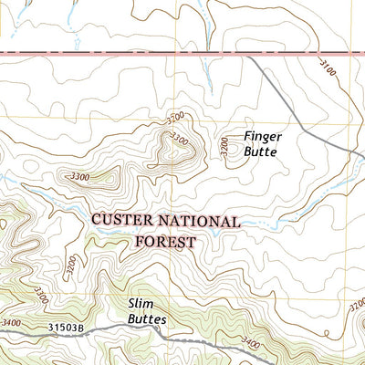 Flat Top Butte, SD (2017, 24000-Scale) Preview 3
