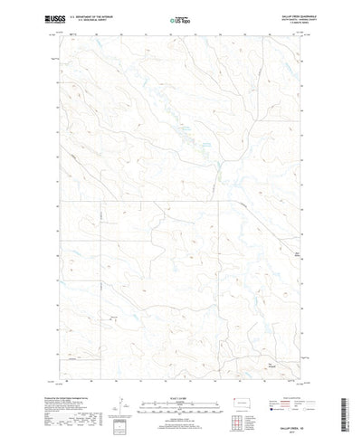 Gallup Creek, SD (2017, 24000-Scale) Preview 1