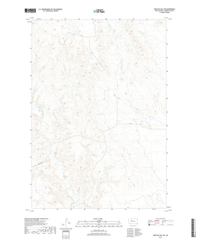 High Elk Hill SW, SD (2017, 24000-Scale) Preview 1