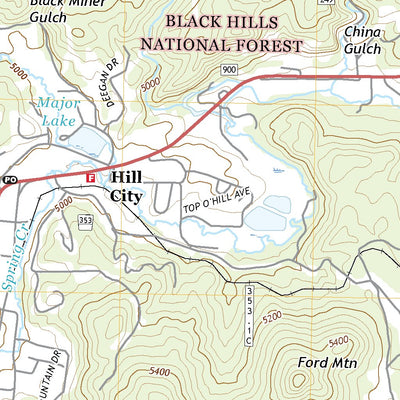 Hill City, SD (2017, 24000-Scale) Preview 2