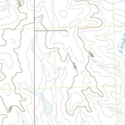 Irish Creek SE, SD (2017, 24000-Scale) Preview 2