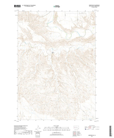 Hereford SW, SD (2017, 24000-Scale) Preview 1