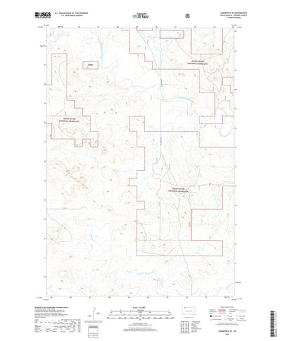 Lodgepole SE, SD (2017, 24000-Scale) Preview 1