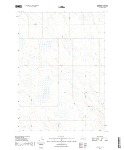 Kennebec SW, SD (2017, 24000-Scale) Preview 1