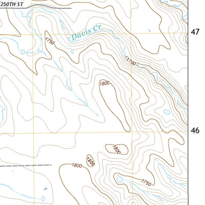 Kennebec SW, SD (2017, 24000-Scale) Preview 3