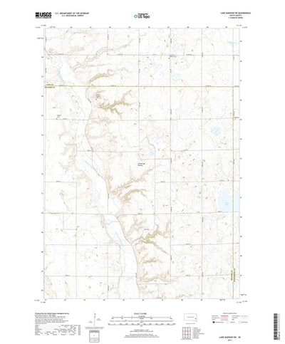Lake Madison SW, SD (2017, 24000-Scale) Preview 1