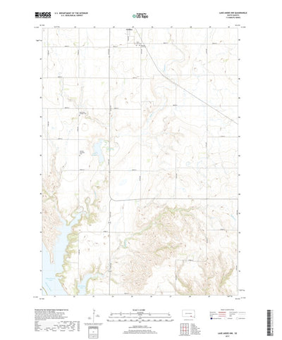 Lake Andes NW, SD (2017, 24000-Scale) Preview 1