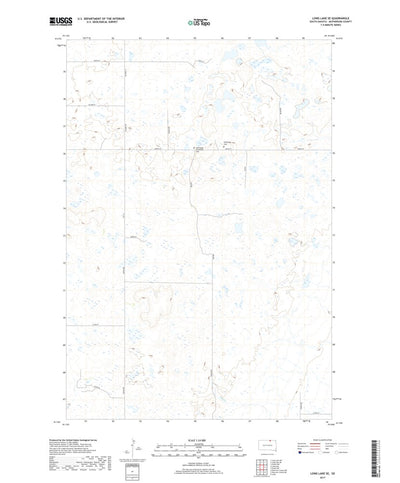 Long Lake SE, SD (2017, 24000-Scale) Preview 1