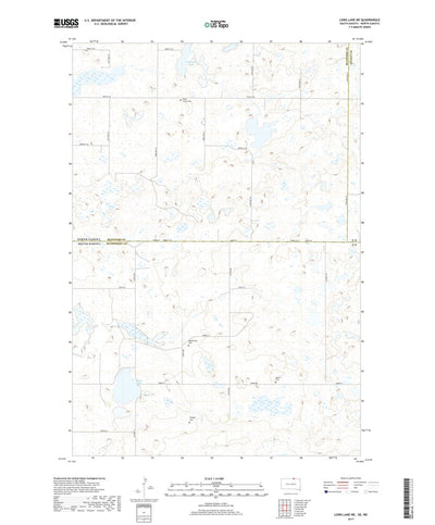 Long Lake NE, SD (2017, 24000-Scale) Preview 1