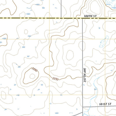 Long Lake NE, SD (2017, 24000-Scale) Preview 2