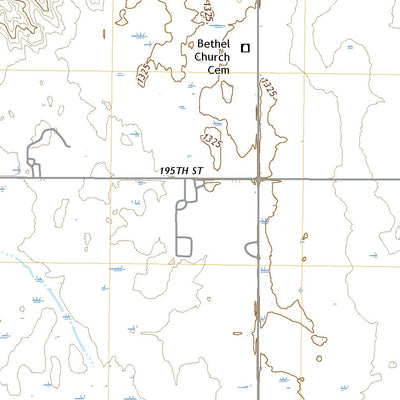 Lake Byron SE, SD (2017, 24000-Scale) Preview 2