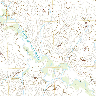 Little Moreau Lake, SD (2017, 24000-Scale) Preview 3